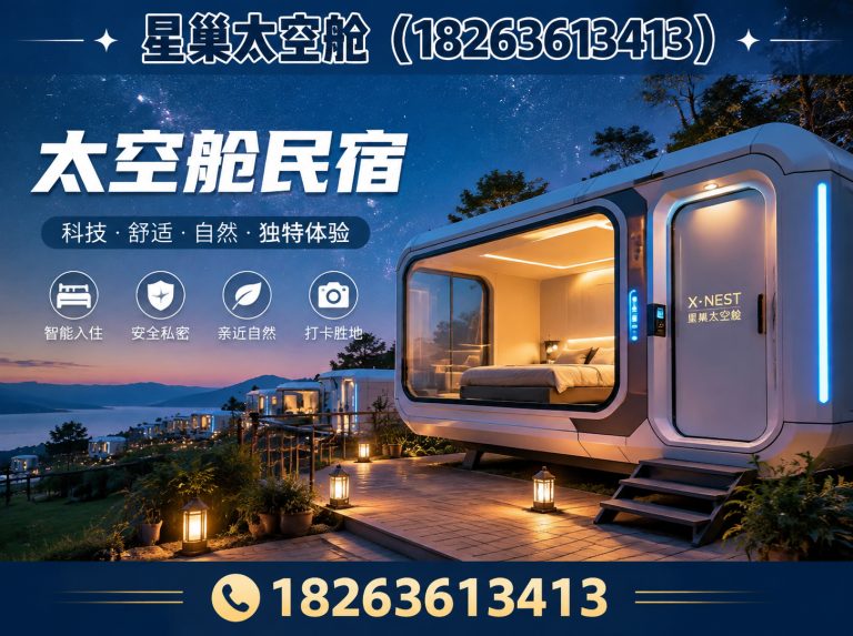 青州市太空舱民宿展示图